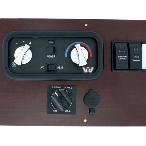 Chrome A/C Control Knob For Western Star