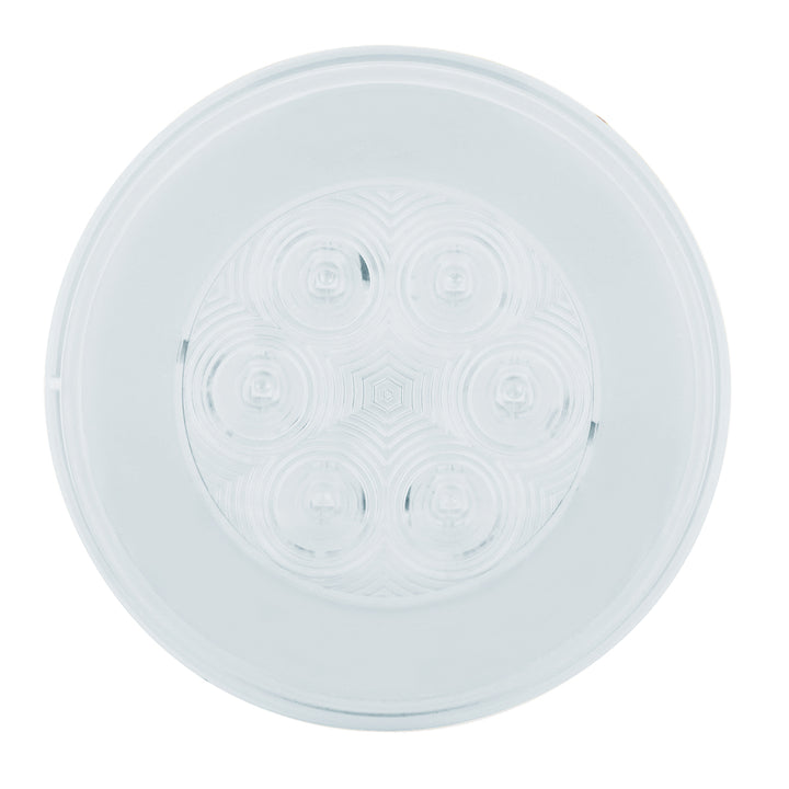 21 LED 4" GloLight (Turn Signal) - Amber LED/Clear Lens