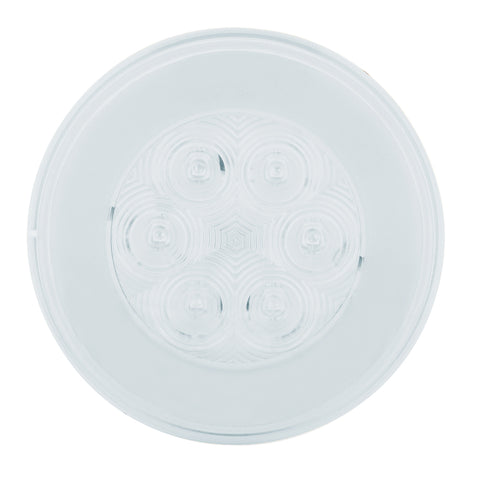 21 LED 4" GloLight (Turn Signal) - Amber LED/Clear Lens