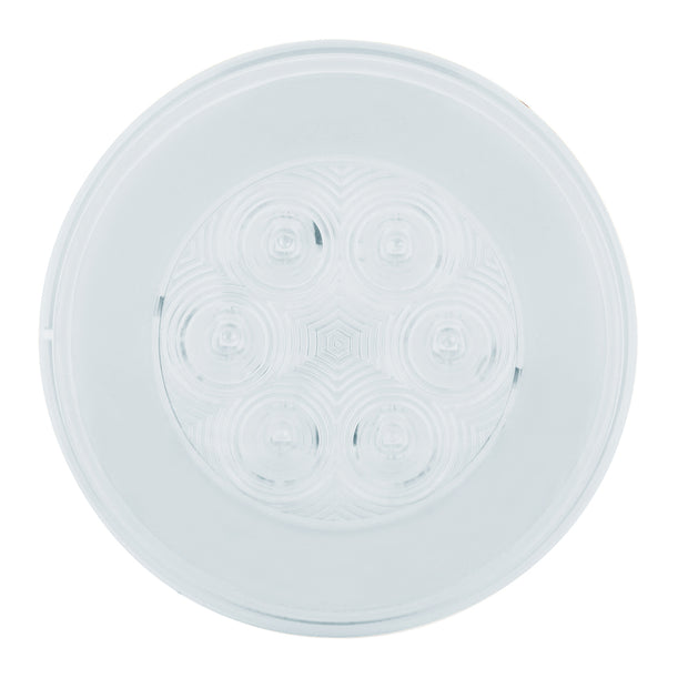 21 LED 4" GloLight (Turn Signal) - Amber LED/Clear Lens