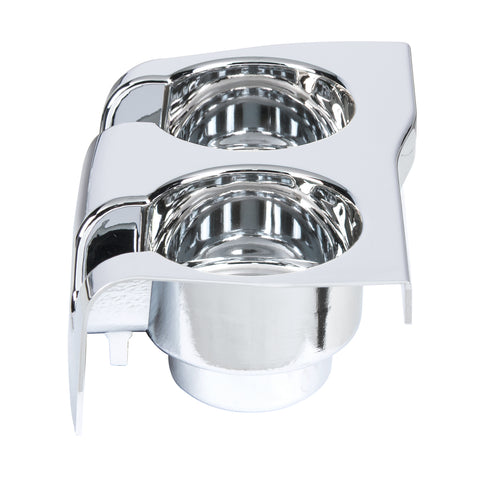 Chrome Plastic Cup Holder For Kenworth W900/T800 (2006+) And T660 (2007-2017)