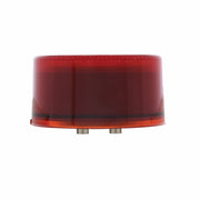 9 LED 2" Round Mirage Light (Clearance/Marker) - Red LED/Red Lens