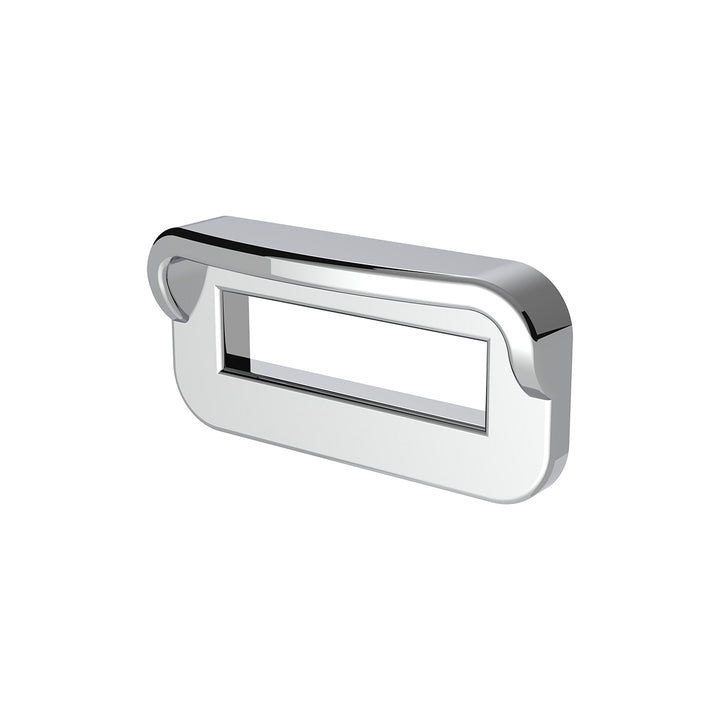Chrome Plastic Toggle Switch Label Cover With Visor For 2002+ Peterbilt (Card Of 6)