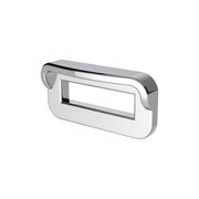 Chrome Plastic Toggle Switch Label Cover With Visor For 2002+ Peterbilt (Card Of 6)