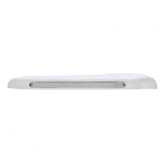 14 Amber LED Front Fender Cover For Peterbilt 388 (2008-2015) &amp; 389 (2008-2023)-Chrome Lens - Passenger