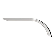 66" 430 Stainless Steel (16ga) Smooth Half Fender - SE Series (Pair)