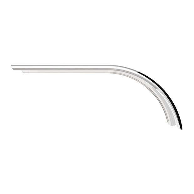 66" 430 Stainless Steel (16ga) Smooth Half Fender - SE Series (Pair)
