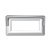 Chrome Plastic Switch Label Covers With Visor For 2005 & Older Kenworth (6-Pack)