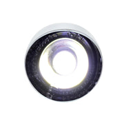 3 High Power LED 1" Light (Clearance/Marker) With Visor - White LED/Clear Lens