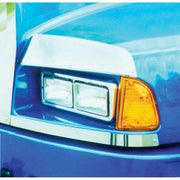 Stainless Kenworth T600 Above Headlight Fender Guards