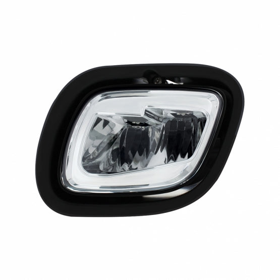 2 LED Fog &amp; Driving Light Assembly For 2008-2017 Freightliner Cascadia - Driver