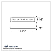 14 LED 6-1/8" Mirror Light - White
