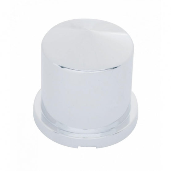 33mm X 1-7/8" Chrome Plastic Pointed Nut Covers - Push-On (10-Pack)