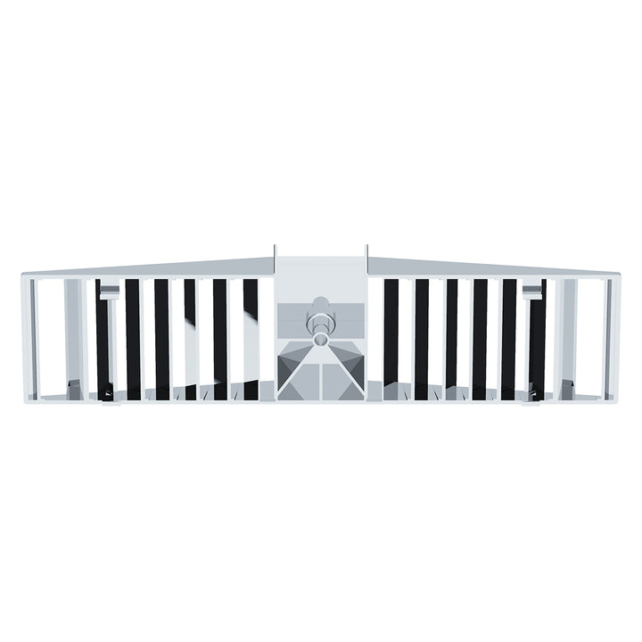 Chrome Plastic Center Top A/C Defroster Vent For Freightliner Classic (1989-2010) &amp; FLD (1989-2009)