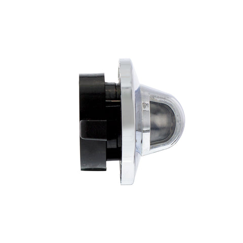 Chrome License Plate Light Lens For 1990-2004 Ford Truck