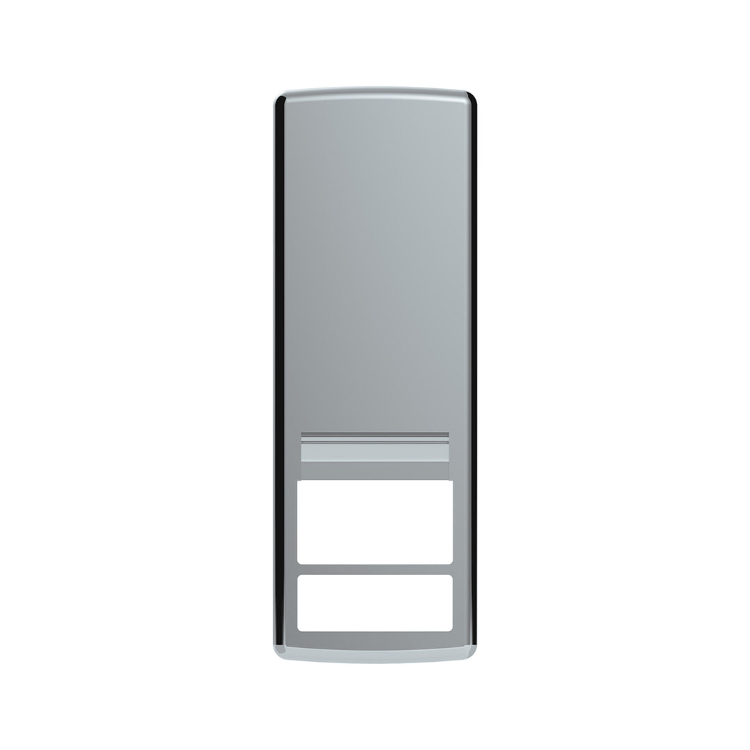 Chrome Door Switch Cover With Power Windows/Door Locks For 2018-2023 Freightliner Cascadia - Passenger