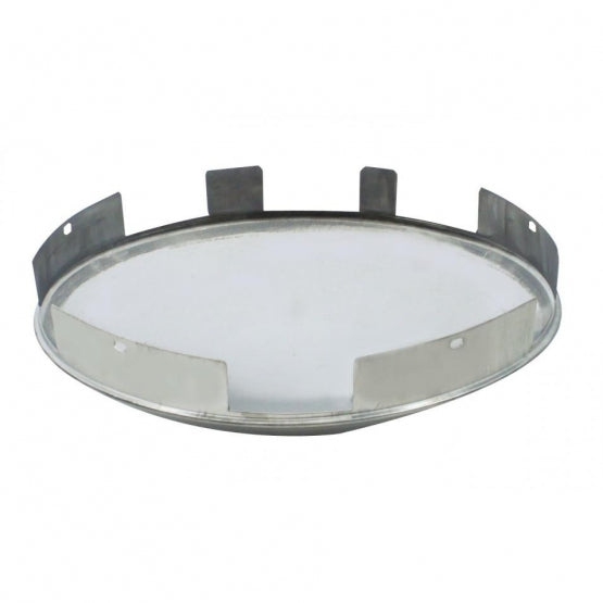 Universal Stainless Steel Dome Front Hubcap - 1" Lip