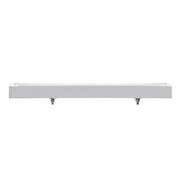 24 LED Dual Function 12" GloLight Bar With Bezel - Amber LED/Clear Lens
