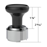 Thread-On Gearshift Knob & Adapter For Eaton Fuller Style 9/10 Shifter - Black