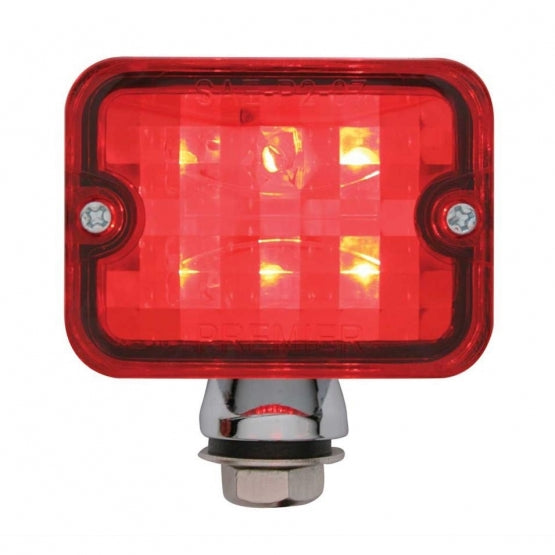 6 LED Medium Rod Light - Red LED/Red Lens