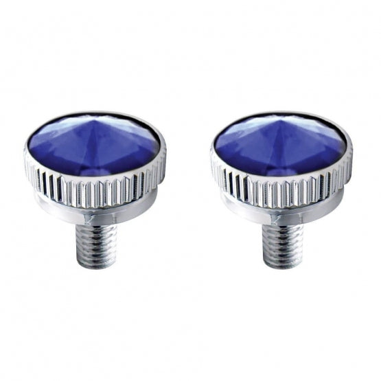 6mm CB Mounting Bolt With Blue Crystal (2-Pack)