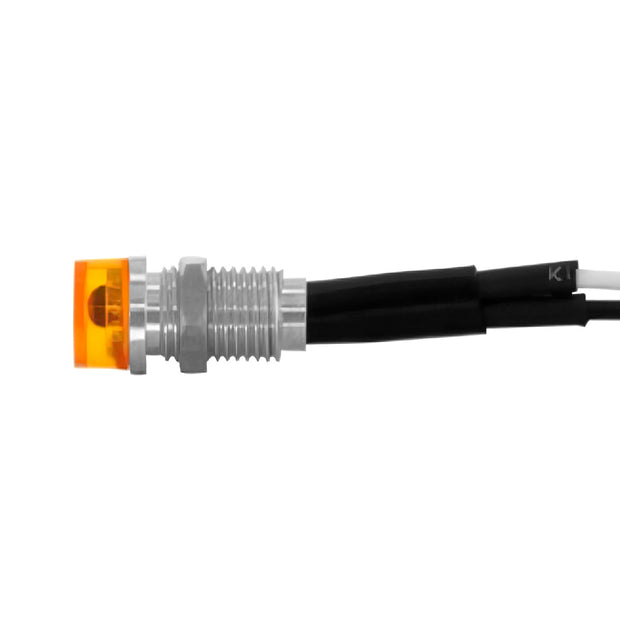 Single LED Indicator Light - Amber