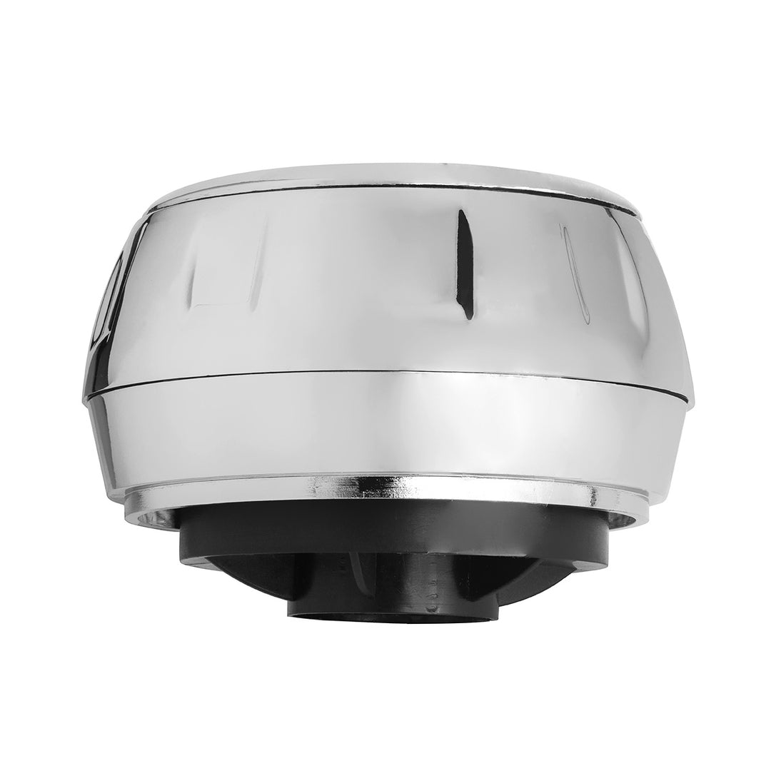 Chrome Steering Wheel Hub &amp; Horn Button Kit For Peterbilt (1998-2005), &amp; Kenworth (2001-2002)