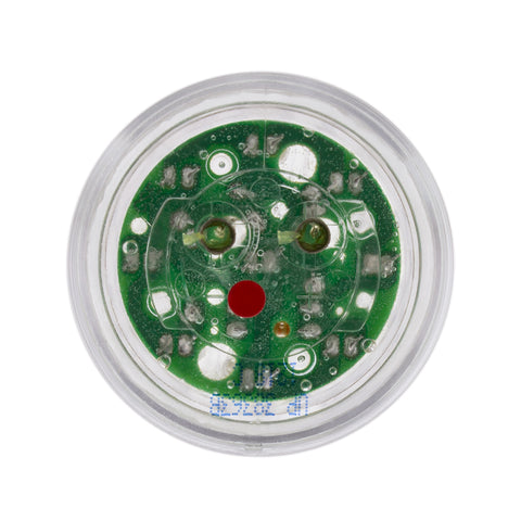 9 LED 2" Round Light (Clearance/Marker) - Red LED/Clear Lens