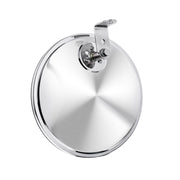 8-1/2" Chrome 320R Convex Mirror - Offset Mounting Stud