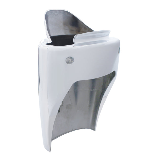 Chrome Plastic Mid-Steering Column Cover For Kenworth W900/T800 (2006-2024) & T660 (2008-2017)