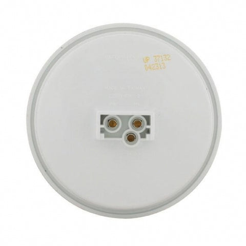 21 LED 4" Round GloLight (Stop, Turn & Tail) - Red LED/Clear Lens