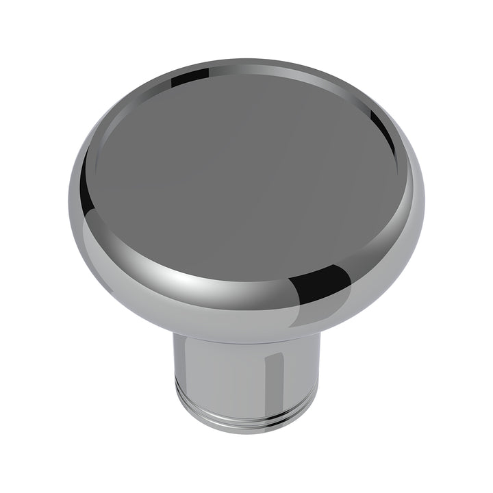 1/2"-13 Thread-On Aluminum Round Shift Knob - Chrome