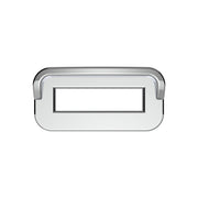 Chrome Plastic Toggle Switch Label Cover With Visor For 2002+ Peterbilt (Card Of 6)