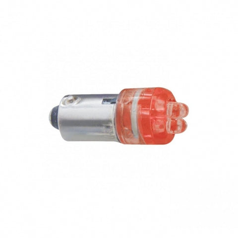 4 Micro LED 1893 Type Bulb - Red (2-Pack)