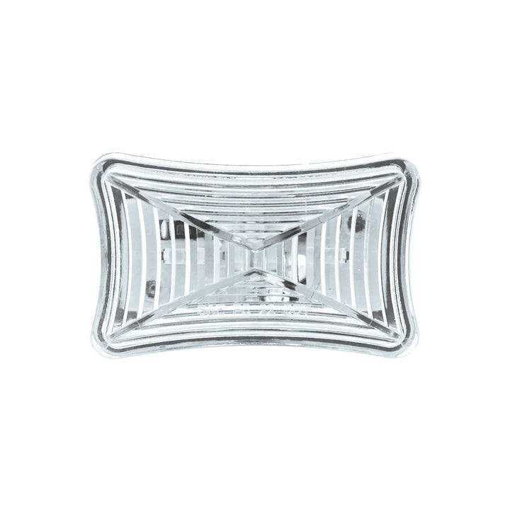 3 LED Rectangular Auxiliary Light-White LED/Clear Lens