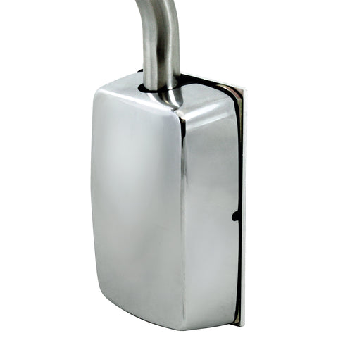 Stainless Steel Hood Mount Mirror