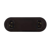 6" Oval Combo Light With 14 LED Stop, Turn & Tail & 16 LED Back-Up -Red LED/Red Lens