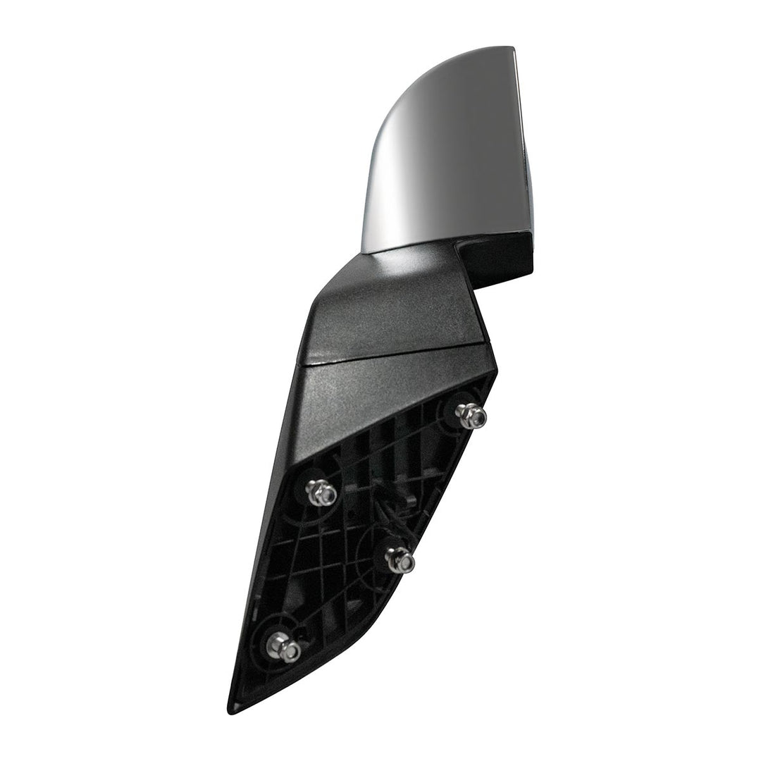 Hood Mirror Assembly W/LED Lights On Mirror Cover &amp; Glass For 2018-2024 Volvo VNL - Passenger