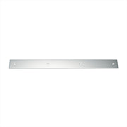 2" X 20" Chrome Top Mud Flap Plain Plate - Bolt Thru