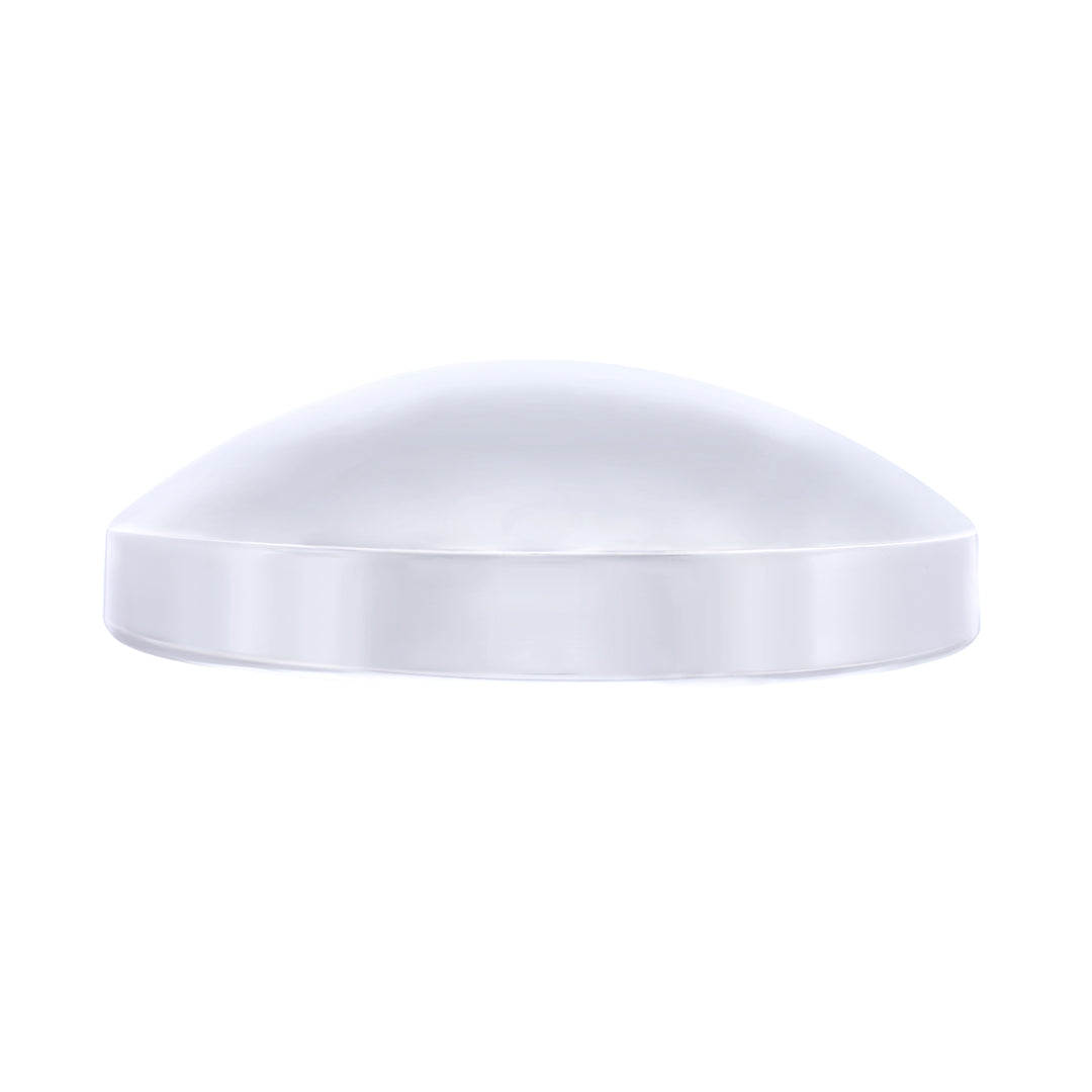 7-1/2" Stainless Dome Rear Hubcap