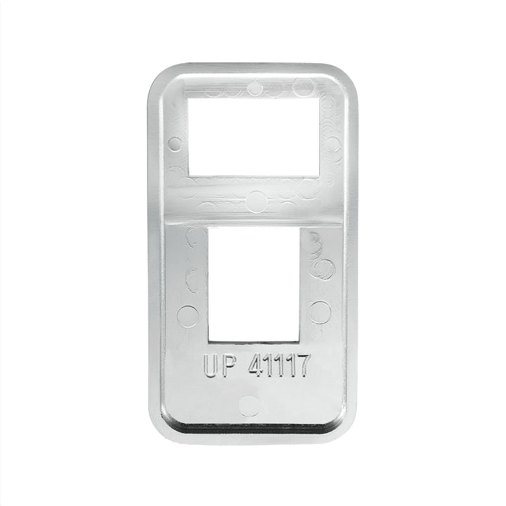 Chrome Plastic Switch Trim For 2001-2010 International 9900i/9400i/9200i - Panel Light