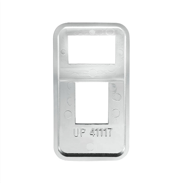Chrome Plastic Switch Trim For 2001-2010 International 9900i/9400i/9200i - Panel Light