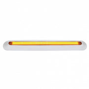 2005+ Freightliner 24 LED GloLight Mirror Light Bar - Amber LED/Amber Lens