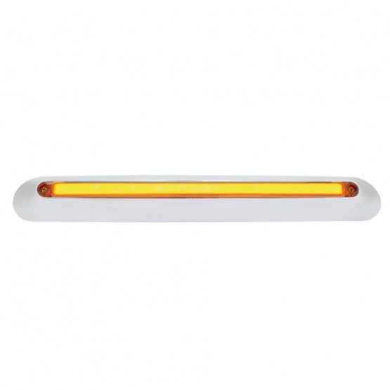 2005+ Freightliner 24 LED GloLight Mirror Light Bar - Amber LED/Amber Lens