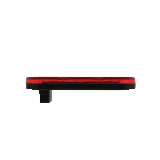 7 LED Oval Light Kit (Stop, Turn &amp; Tail) - Red LED/Red Lens