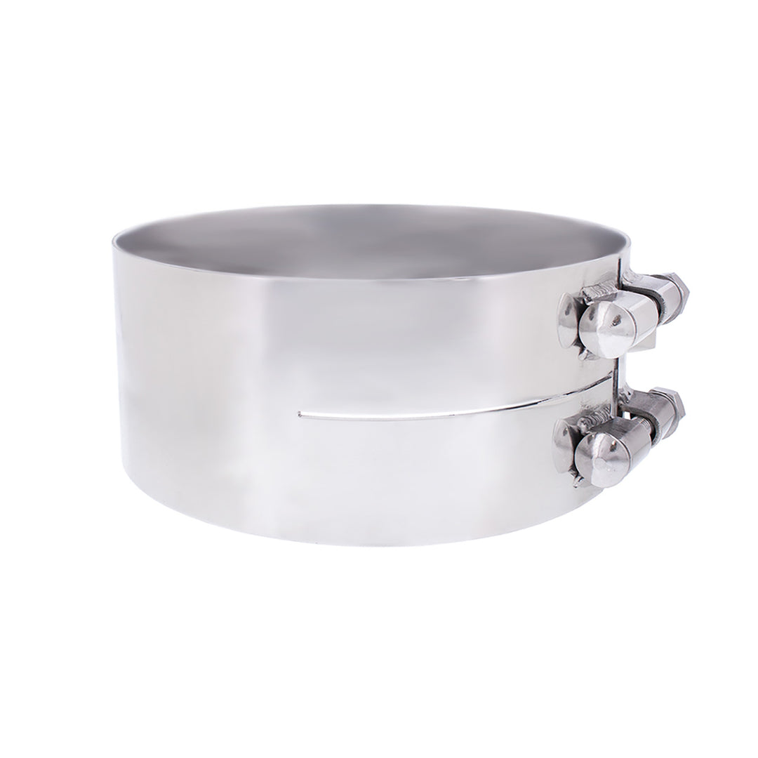 8" Stainless Wide Band Exhaust Clamp