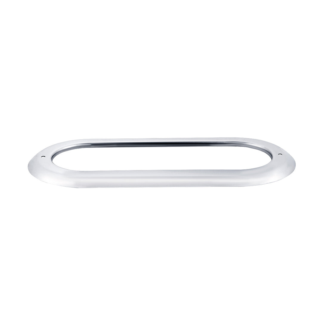 Stainless Steel Light Bezel For 6" Oval Grommet Mounted Light