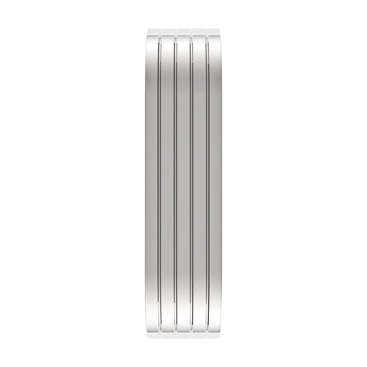126" 430 Stainless Steel (18ga) Beaded Edge Ribbed Full Fender  54" Spread - SR Series (Pair)