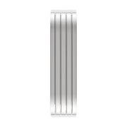 126" 430 Stainless Steel (18ga) Beaded Edge Ribbed Full Fender  54" Spread - SR Series (Pair)