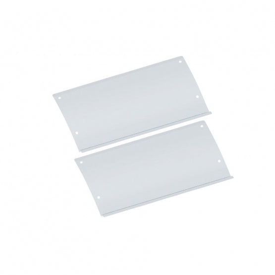 Polished Stainless Steel Lower Rear Step Kick Plates For 2003-05 Volvo VN Series